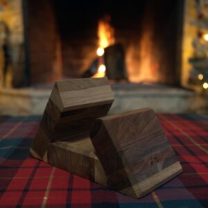 il_fullxfull.6569789595_4da4.jpg Handmade Walnut Cutting Board Stand: Rustic Kitchen Decor