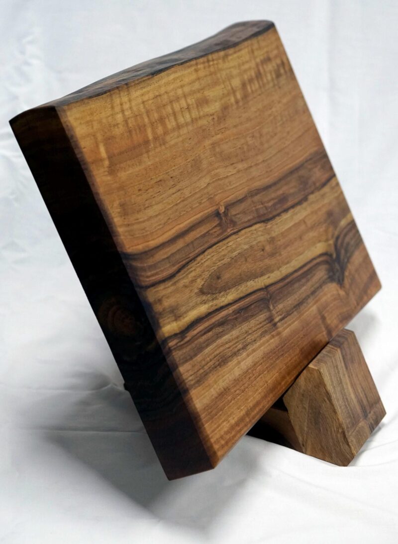 il_fullxfull.6685423786_h041.jpg Handmade Walnut Cutting Board: Live Edge Grain Chopping Board