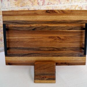 il_fullxfull.6695587534_pfbv.jpg Handmade Walnut Charcuterie Board: Rustic Wooden Serving Board with Epoxy Inlay