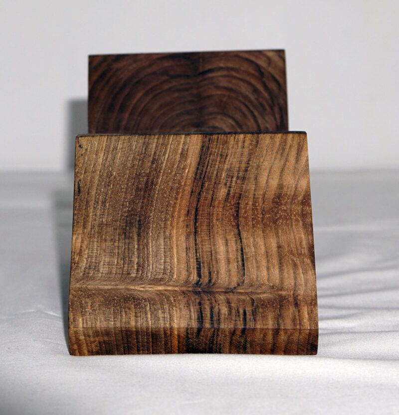 il_fullxfull.6705013141_ts4n.jpg Handmade Walnut Cutting Board Stand: Rustic Kitchen Decor