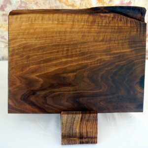 il_fullxfull.6743617471_magj.jpg Handmade Walnut Cutting Board: Live Edge Grain Chopping Board