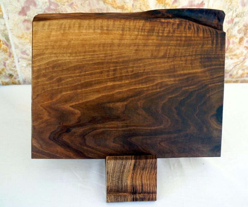 il_fullxfull.6743617471_magj.jpg Handmade Walnut Cutting Board: Live Edge Grain Chopping Board