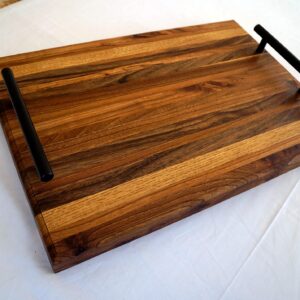 il_fullxfull.6743624717_hopq.jpg Handmade Walnut Charcuterie Board: Rustic Wooden Serving Board with Epoxy Inlay