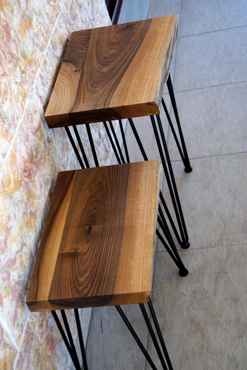 il_fullxfull.6754788301_8t0y.jpg Live Edge Walnut End Table: Rustic Modern Accent Furniture