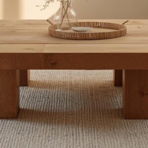 il_fullxfull.7140448528_om3p.jpg Reclaimed Wood Square Coffee Table: Rustic Modern Solid Pine