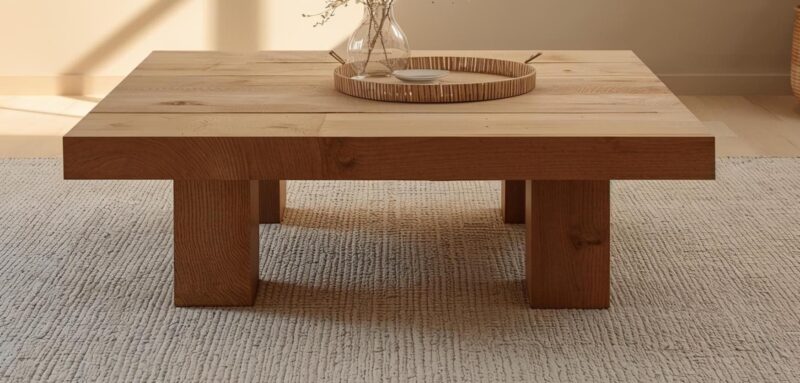 il_fullxfull.7140448528_om3p.jpg Reclaimed Wood Square Coffee Table: Rustic Modern Solid Pine