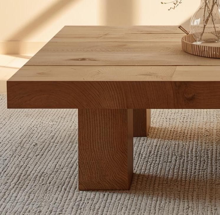 il_fullxfull.7140449210_i0n9.jpg Reclaimed Wood Square Coffee Table: Rustic Modern Solid Pine