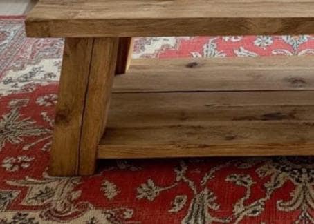 il_fullxfull.7188303569_70j1.jpg Reclaimed Wood Coffee Table: Rustic Modern Table with Storage Shelf