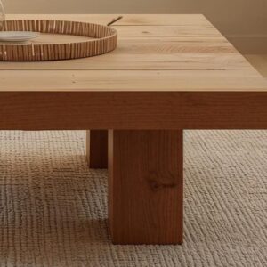 il_fullxfull.7188430945_nk72.jpg Reclaimed Wood Square Coffee Table: Rustic Modern Solid Pine