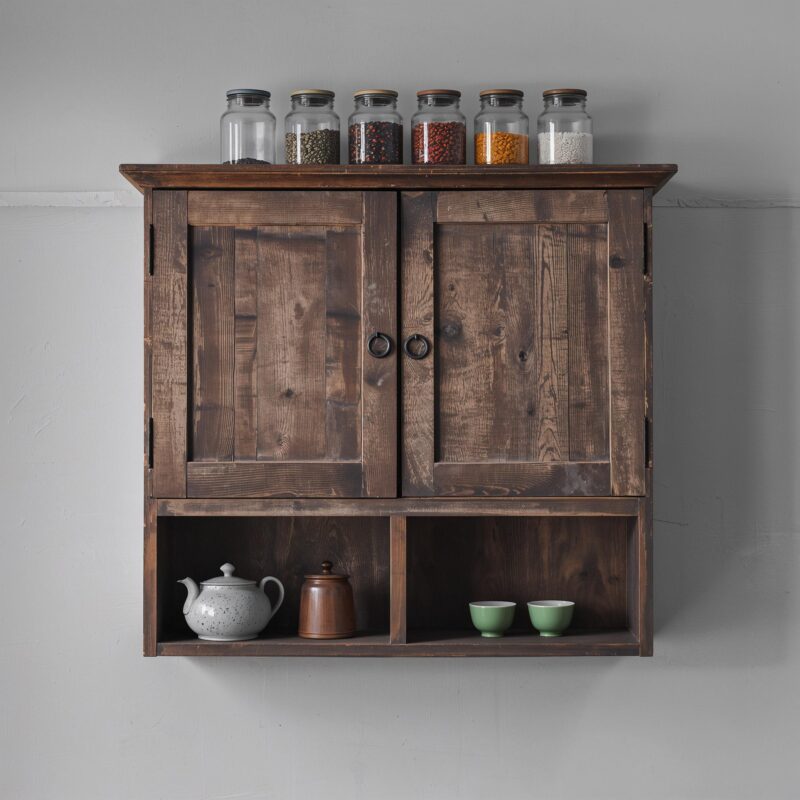 il_fullxfull.7188791993_dylk.jpg Vintage-Style Reclaimed Wood Cabinet with Shelf – Rustic Home Storage